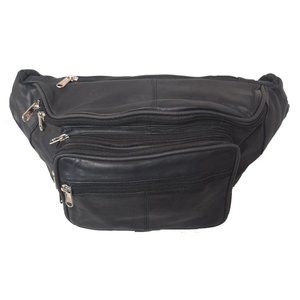 Genuine Lambskin Leather Fanny Bag / Waist Pouch #3099